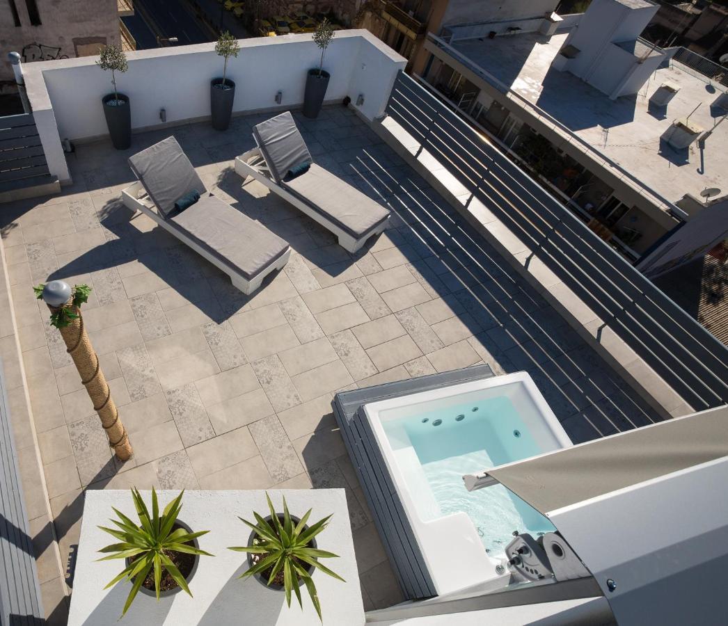 Private Jacuzzi & Acropolis View - The Loft Athènes Extérieur photo
