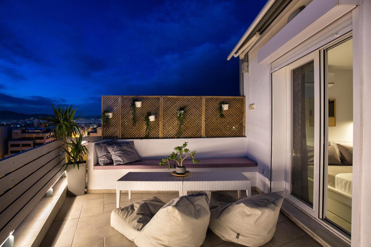 Private Jacuzzi & Acropolis View - The Loft Athènes Extérieur photo