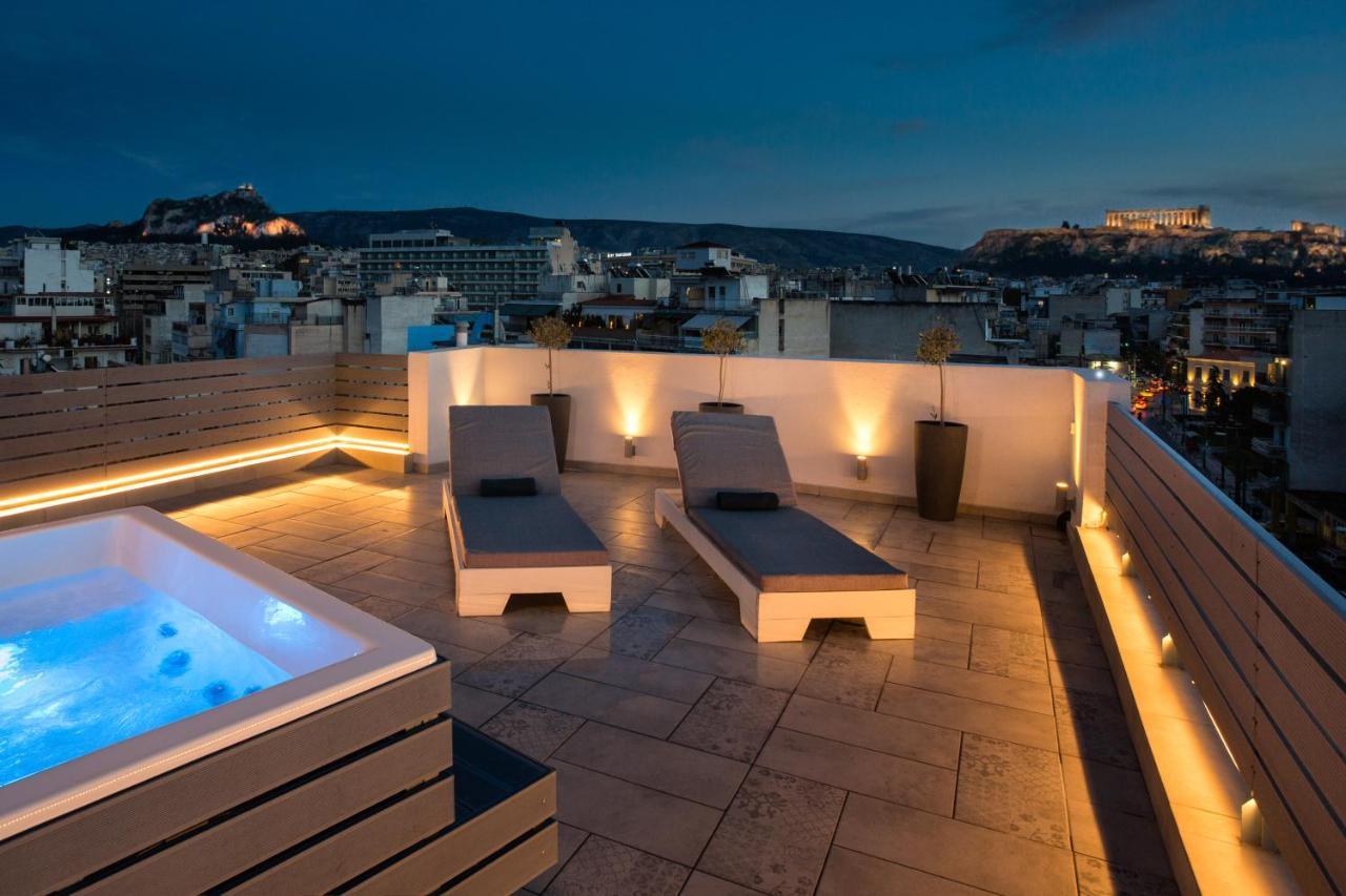 Private Jacuzzi & Acropolis View - The Loft Athènes Extérieur photo